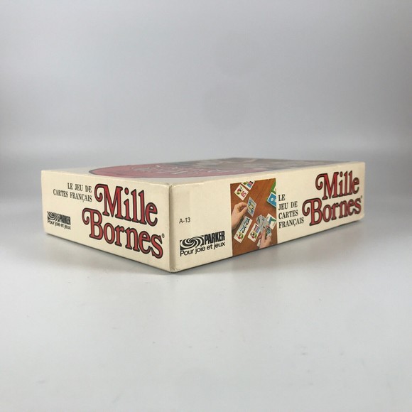 Vintage Mille Bornes Card Game - Parker Brothers 1971 Complete Sealed - Picture 3 of 9